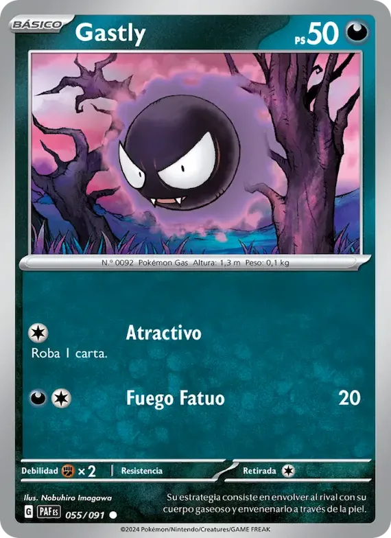 Gastly 55 – Destinos de Paldea