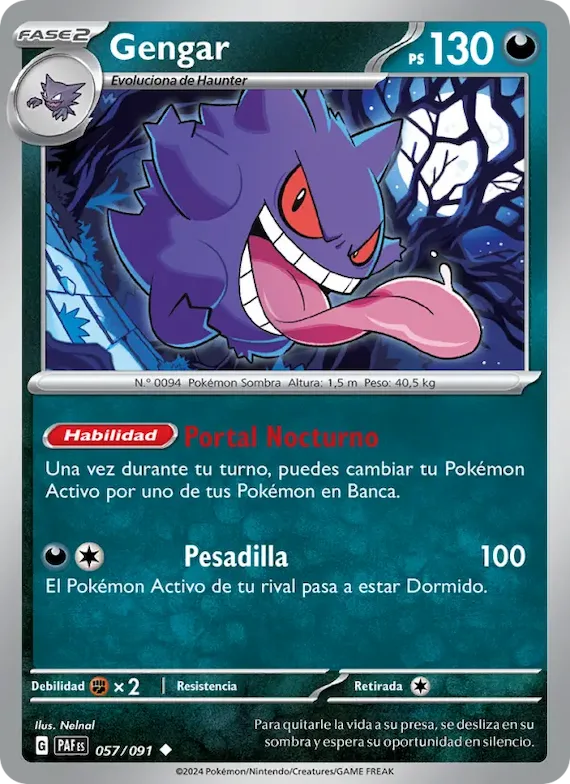 Gengar 57 – Destinos de Paldea