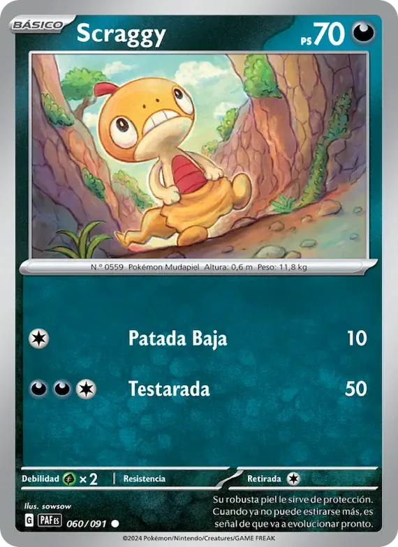 Scraggy 60 – Destinos de Paldea