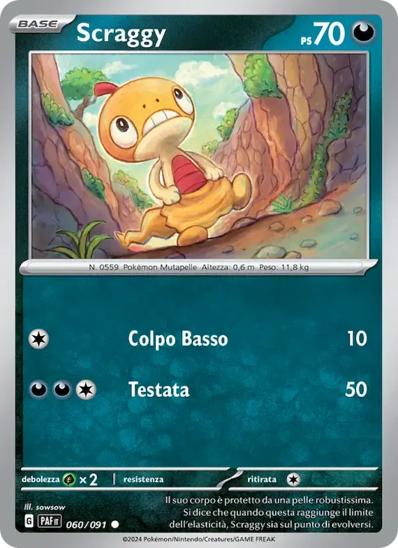 Scraggy 60 – Destino di Paldea