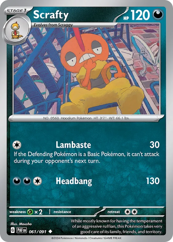Scrafty 61 – Destinos de Paldea