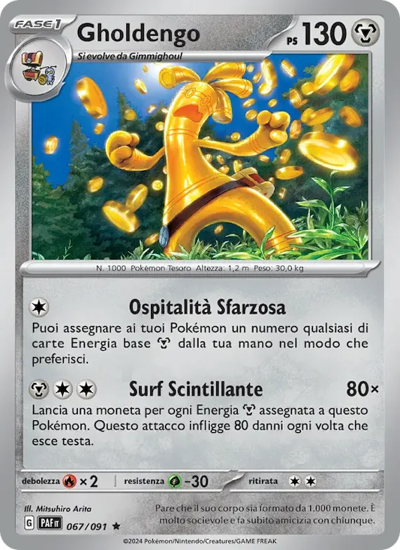 Gholdengo 67 – Destino di Paldea