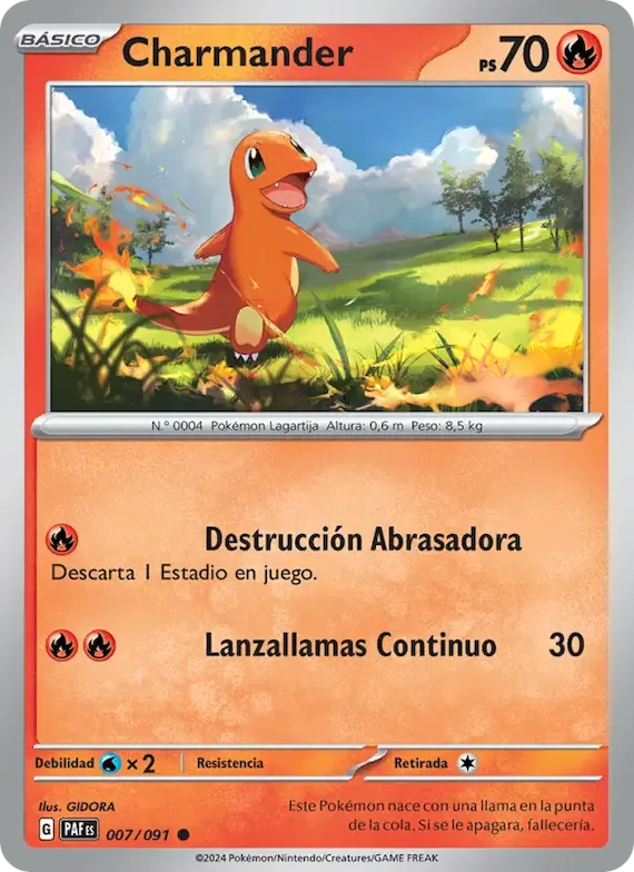 Charmander 7 – Destinos de Paldea