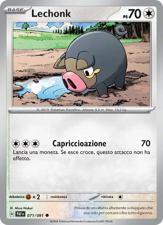 Lechonk 71 – Destino di Paldea