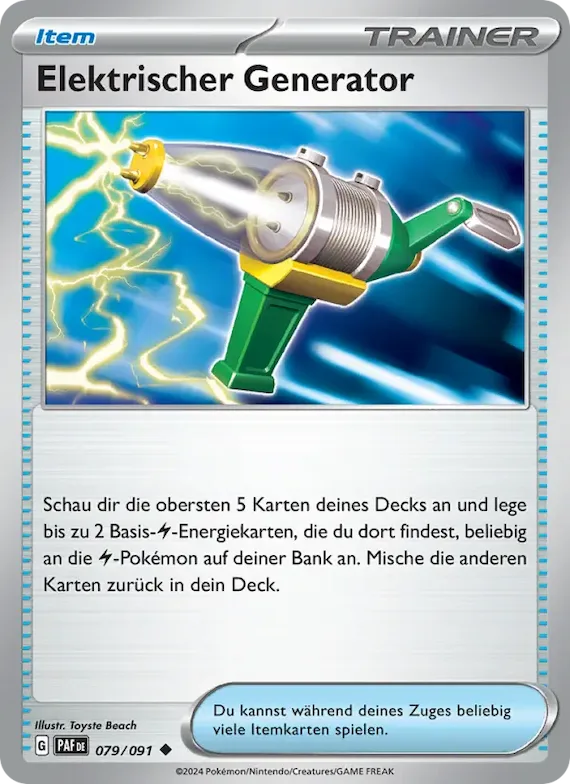 Elektrischer Generator 79 – Paldeas Schicksale