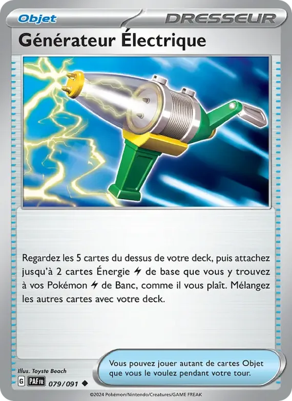 Générateur Électrique 79 – Destinées de Paldea