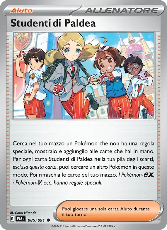 Studenti di Paldea 85 – Destino di Paldea