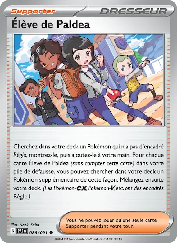 Élève de Paldea 86 – Destinées de Paldea