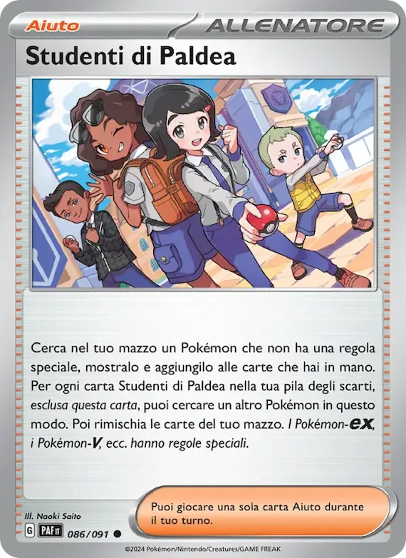 Studenti di Paldea 86 – Destino di Paldea