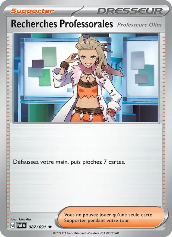Recherches Professorales 87 – Destinées de Paldea