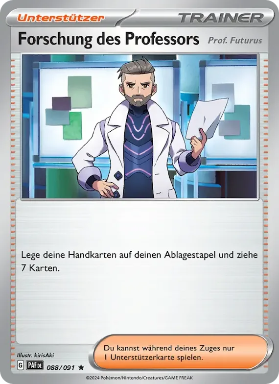 Forschung des Professors 88 – Paldeas Schicksale