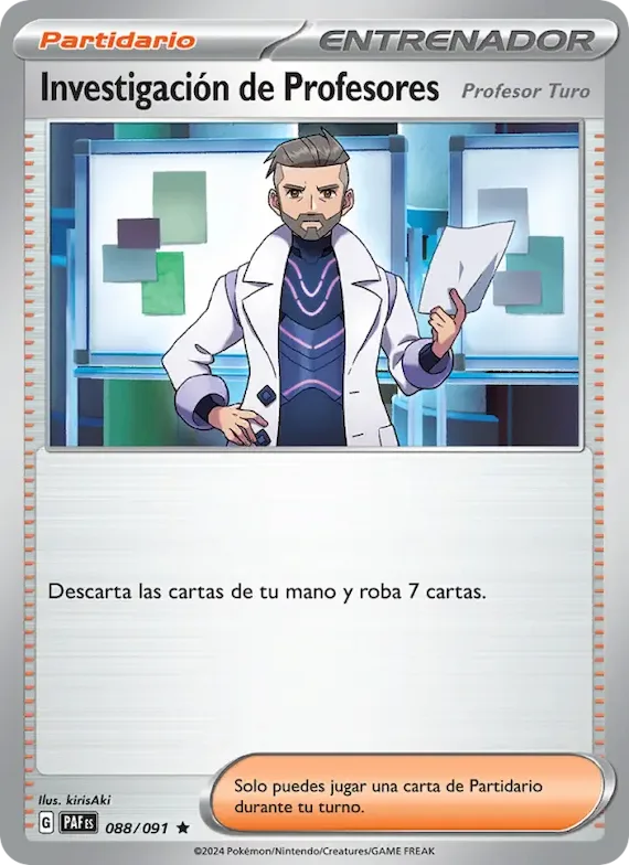 Investigación de Profesores 88 – Destinos de Paldea