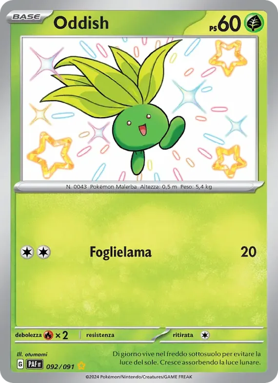 Oddish 92 – Destino di Paldea