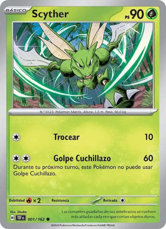 Scyther 1 – Fuerzas Temporales