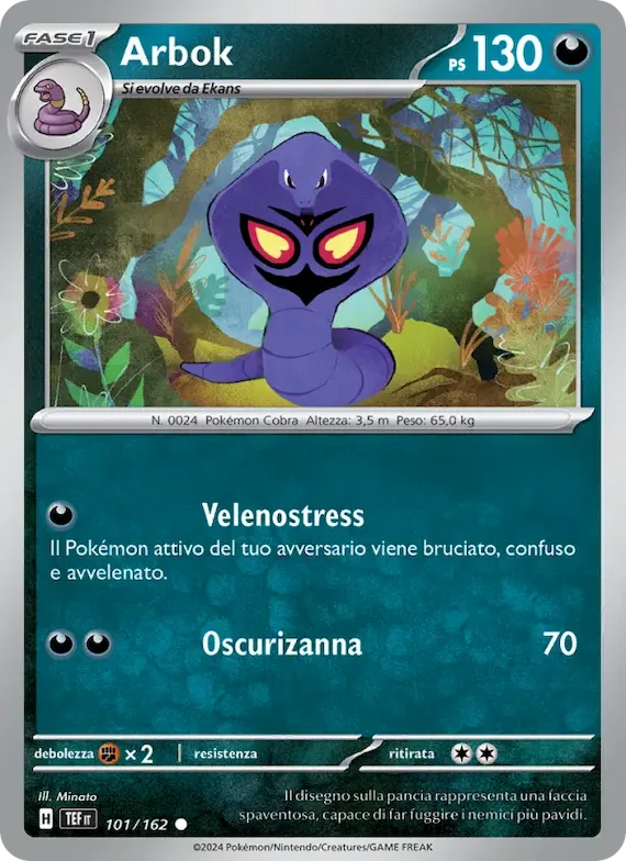 Arbok 101 – Cronoforze