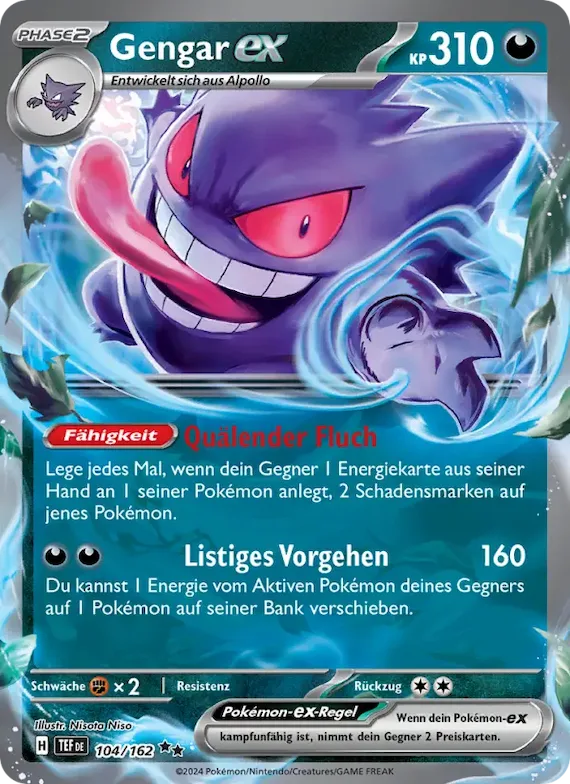 Gengar-ex 104 – Gewalten der Zeit