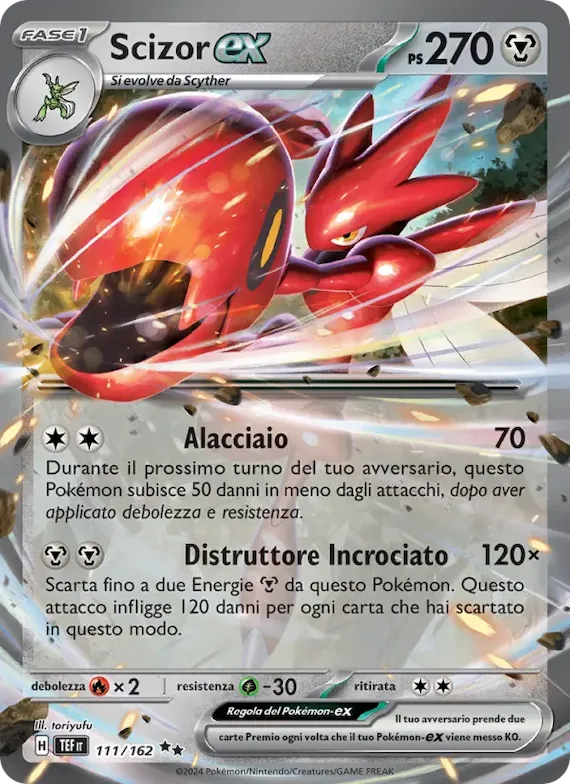 Scizor-ex 111 – Cronoforze