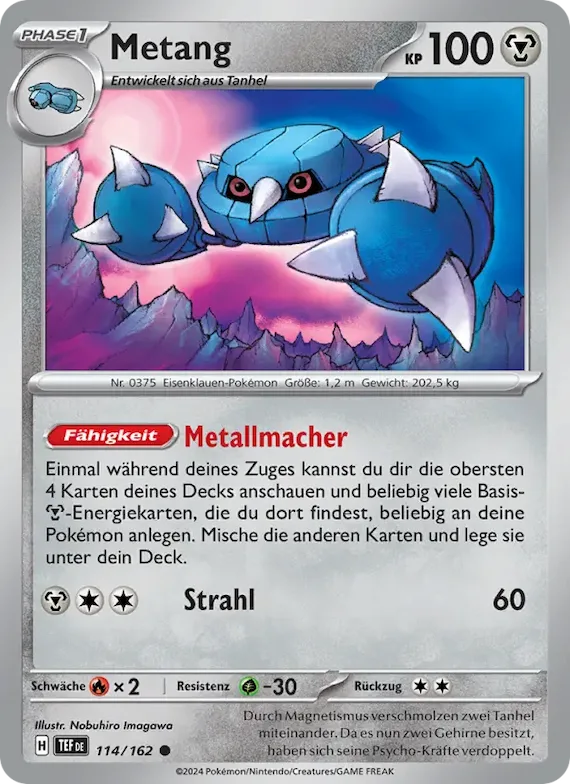 Metang 114 – Gewalten der Zeit