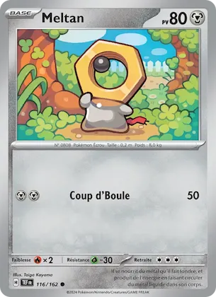 Meltan n° 116 – Forces Temporelles