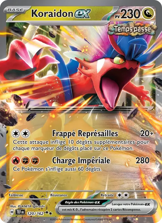 Koraidon-ex 120 – Forces Temporelles