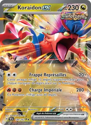 Koraidon-ex n° 120 – Forces Temporelles