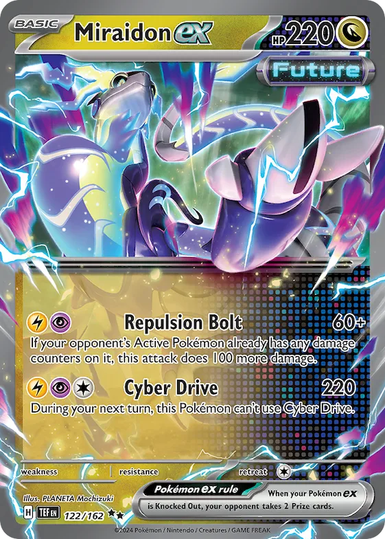 Miraidon ex 122 – Forças Temporais
