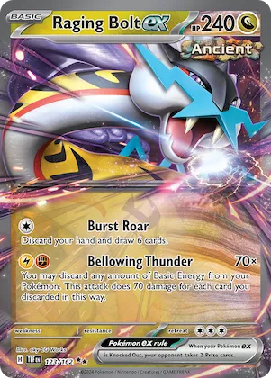 Raging Bolt ex #123 – Temporal Forces