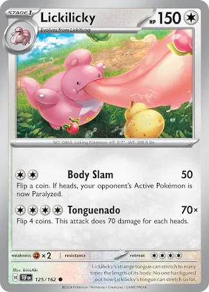 Lickilicky #125 – Temporal Forces