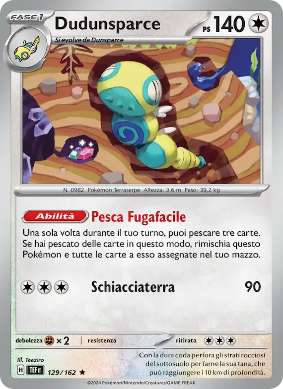 Dudunsparce 129 – Cronoforze