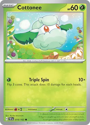 Cottonee #14 – Temporal Forces