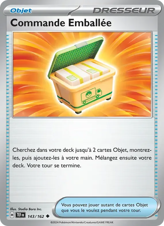 Commande Emballée 143 – Forces Temporelles