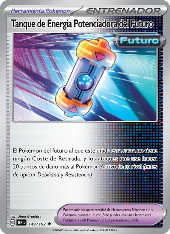 Tanque de Energía Potenciadora del Futuro 149 – Fuerzas Temporales