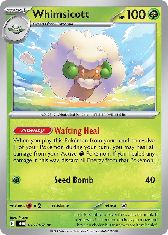 Whimsicott 15 – Forças Temporais