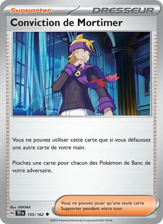 Conviction de Mortimer 155 – Forces Temporelles