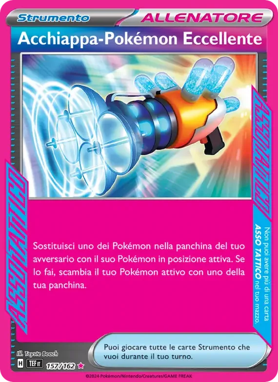 Acchiappa-Pokémon Eccellente 157 – Cronoforze