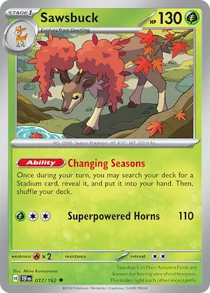 Sawsbuck #17 – Temporal Forces