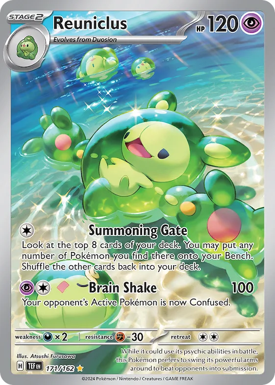 Reuniclus #171 – Temporal Forces