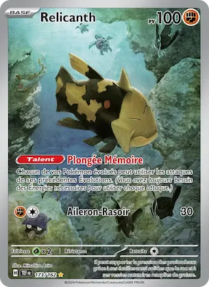 Relicanth n° 173 – Forces Temporelles
