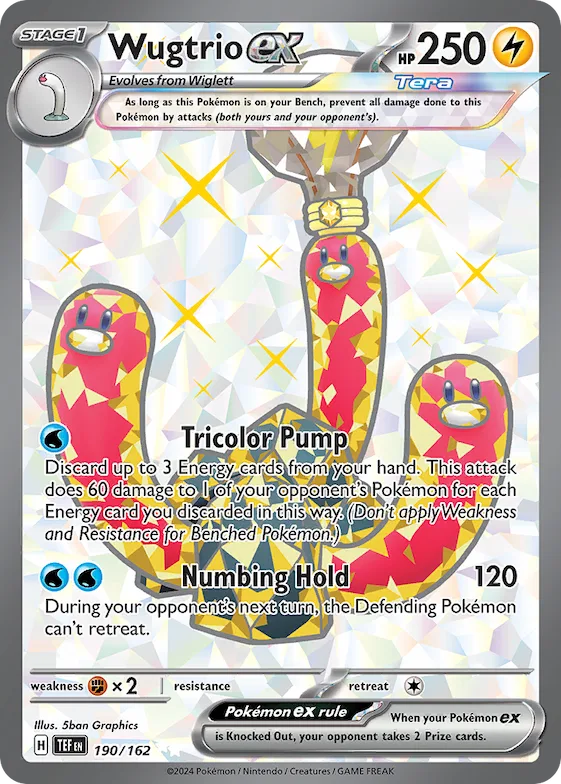 Wugtrio ex #190 – Temporal Forces