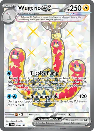 Wugtrio ex #190 – Temporal Forces