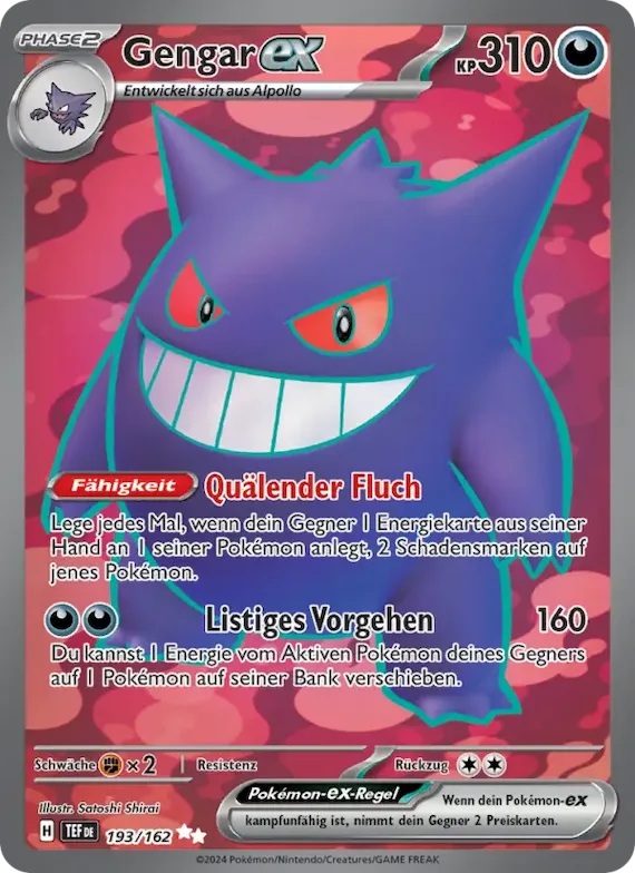 Gengar-ex 193 – Gewalten der Zeit