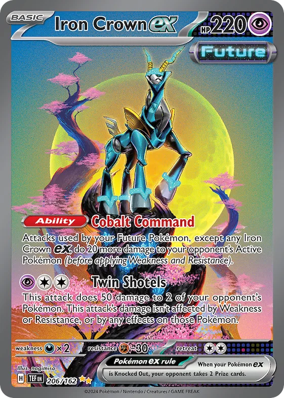 Iron Crown ex #206 – Temporal Forces