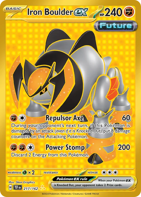 Iron Boulder ex #217 – Temporal Forces