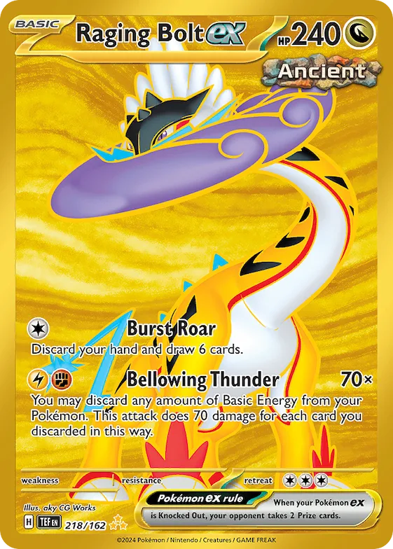 Raging Bolt ex #218 – Temporal Forces