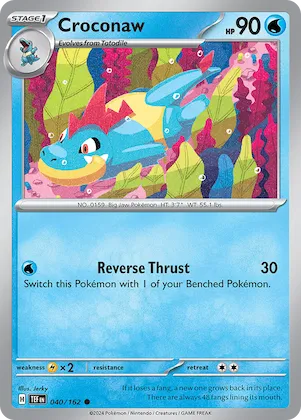 Croconaw #40 – Temporal Forces