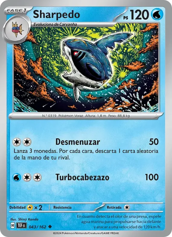 Sharpedo 43 – Fuerzas Temporales