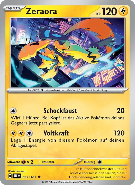 Zeraora 57 – Gewalten der Zeit