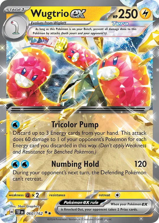 Wugtrio ex #60 – Temporal Forces