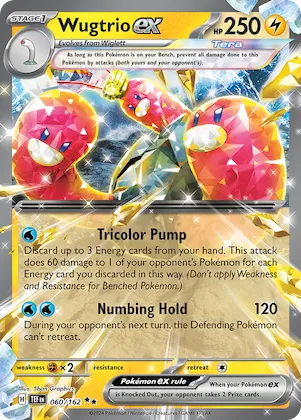 Wugtrio ex #60 – Temporal Forces