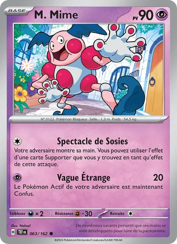 M. Mime 63 – Forces Temporelles